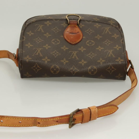 LOUIS VUITTON Monogram Saint Cloud GM Shoulder Bag M51242 LV Auth 128340