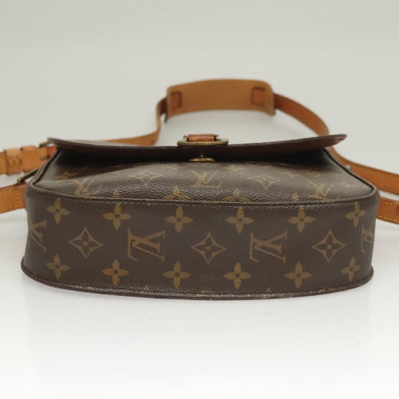 LOUIS VUITTON Monogram Saint Cloud GM Shoulder Bag M51242 LV Auth 128340