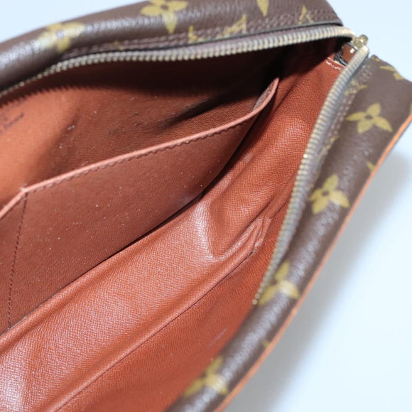 LOUIS VUITTON Monogram Compiegne 28 Clutch Bag M51845 LV Auth 128342