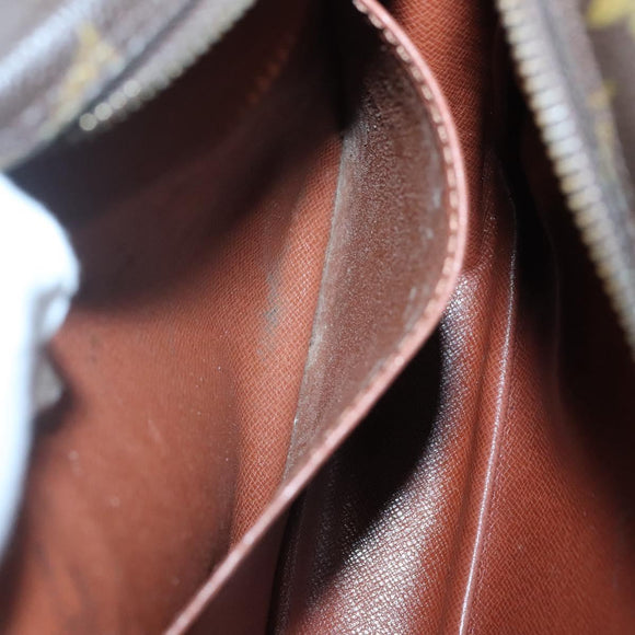 LOUIS VUITTON Monogram Compiegne 28 Clutch Bag M51845 LV Auth 128342