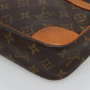 LOUIS VUITTON Monogram Compiegne 28 Clutch Bag M51845 LV Auth 128342-7
