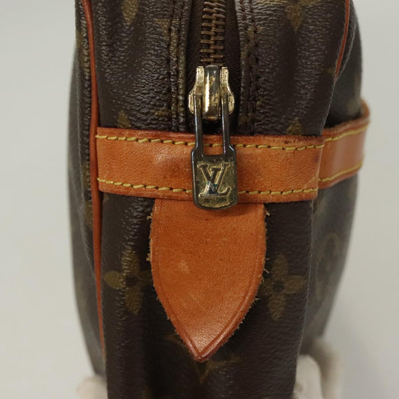 LOUIS VUITTON Monogram Compiegne 28 Clutch Bag M51845 LV Auth 128343