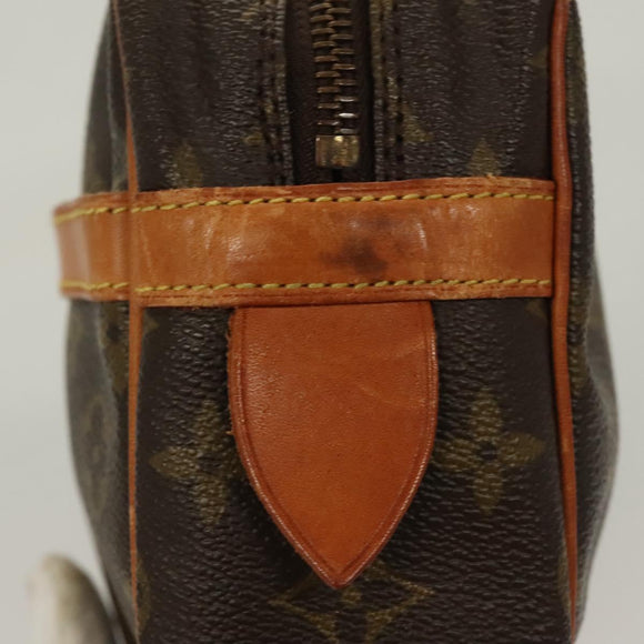 LOUIS VUITTON Monogram Compiegne 28 Clutch Bag M51845 LV Auth 128343