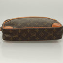 LOUIS VUITTON Monogram Compiegne 28 Clutch Bag M51845 LV Auth 128343-6