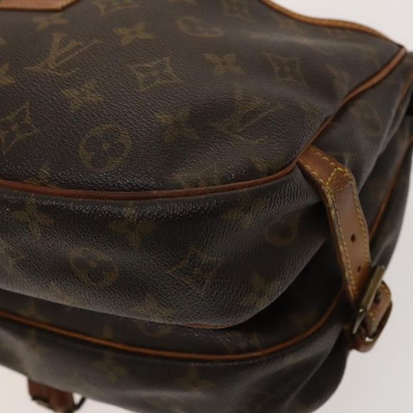 LOUIS VUITTON Monogram Saumur 30 Shoulder Bag M42256 LV Auth 128344