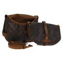 LOUIS VUITTON Monogram Saumur 30 Shoulder Bag M42256 LV Auth 128344-1