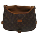 LOUIS VUITTON Monogram Saumur 30 Shoulder Bag M42256 LV Auth 128344-13