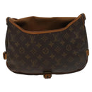 LOUIS VUITTON Monogram Saumur 30 Shoulder Bag M42256 LV Auth 128344-2
