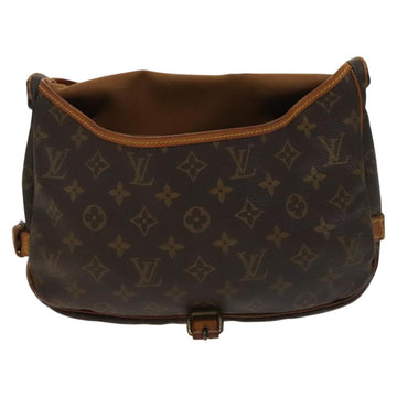 LOUIS VUITTON Monogram Saumur 30 Shoulder Bag M42256 LV Auth 128344 - 0