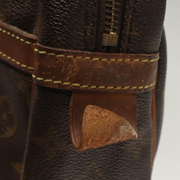 LOUIS VUITTON Monogram Compiegne 28 Clutch Bag M51845 LV Auth 128348