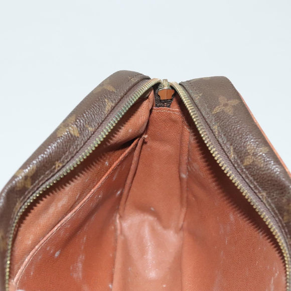 LOUIS VUITTON Monogram Compiegne 28 Clutch Bag M51845 LV Auth 128348