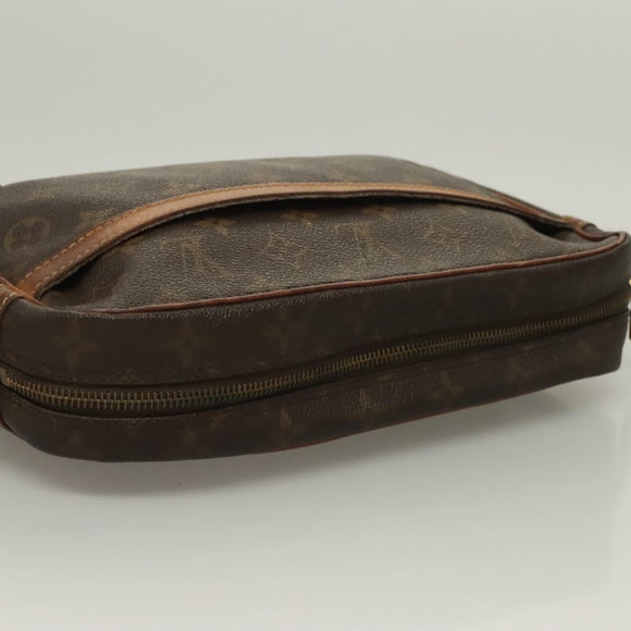 LOUIS VUITTON Monogram Compiegne 28 Clutch Bag M51845 LV Auth 128348