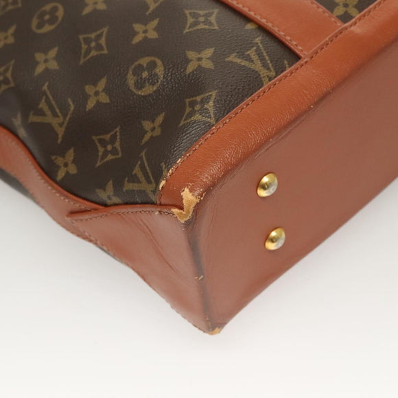LOUIS VUITTON Monogram Sac Weekend PM Hand Bag M42425 LV Auth 128351