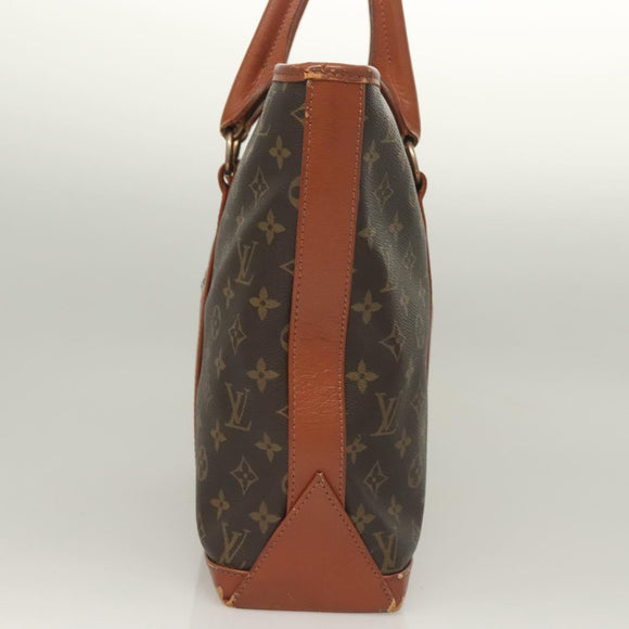LOUIS VUITTON Monogram Sac Weekend PM Hand Bag M42425 LV Auth 128351