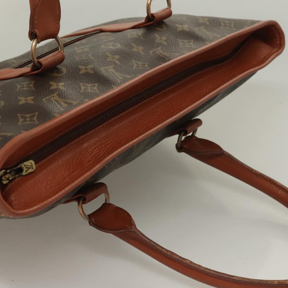LOUIS VUITTON Monogram Sac Weekend PM Hand Bag M42425 LV Auth 128351