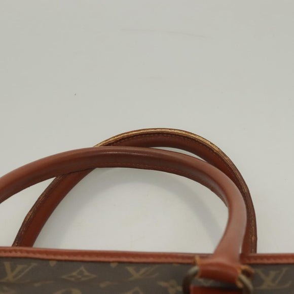 LOUIS VUITTON Monogram Sac Weekend PM Hand Bag M42425 LV Auth 128351