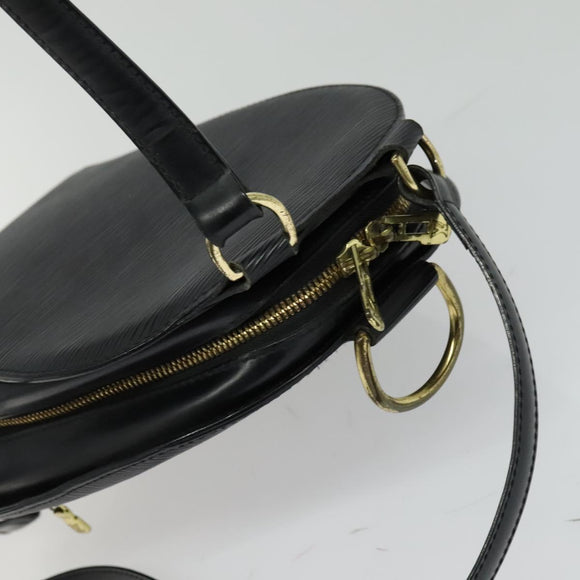 LOUIS VUITTON Epi Mabillon Backpack Black M52232 LV Auth 128353