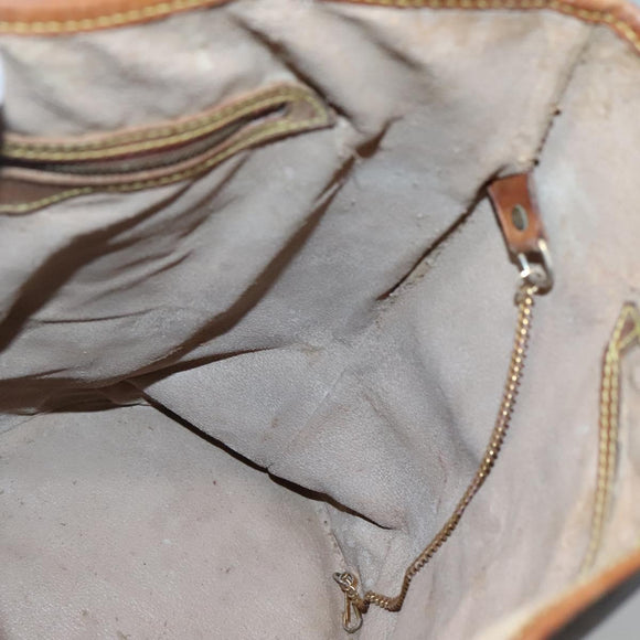 LOUIS VUITTON Monogram Bucket GM Shoulder Bag M42236 LV Auth 128384