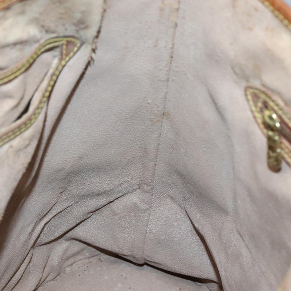 LOUIS VUITTON Monogram Bucket GM Shoulder Bag M42236 LV Auth 128384