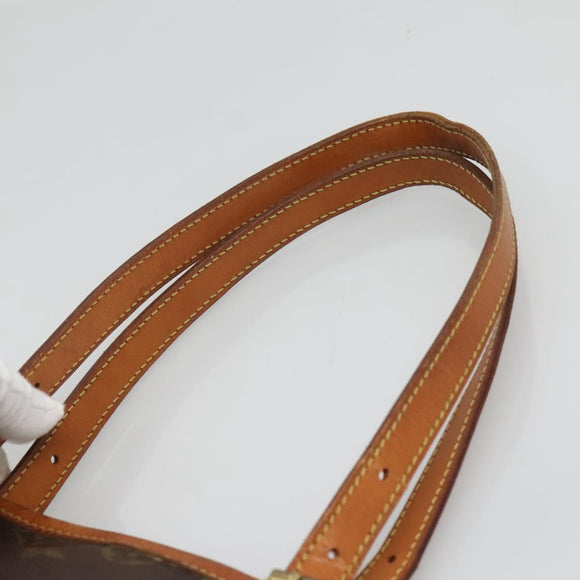 LOUIS VUITTON Monogram Bucket GM Shoulder Bag M42236 LV Auth 128384