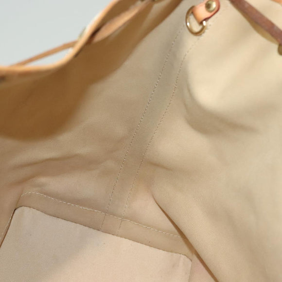 LOUIS VUITTON Damier Azur Noe Shoulder Bag N42222 LV Auth 128393