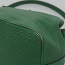 LOUIS VUITTON Epi Petit Noe Shoulder Bag Green M44104 LV Auth 128394-14
