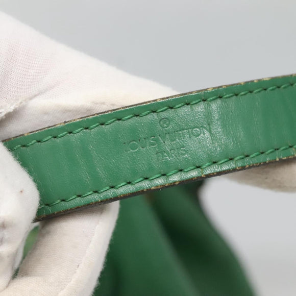 LOUIS VUITTON Epi Petit Noe Shoulder Bag Green M44104 LV Auth 128394