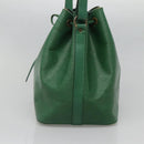 LOUIS VUITTON Epi Petit Noe Shoulder Bag Green M44104 LV Auth 128394-4
