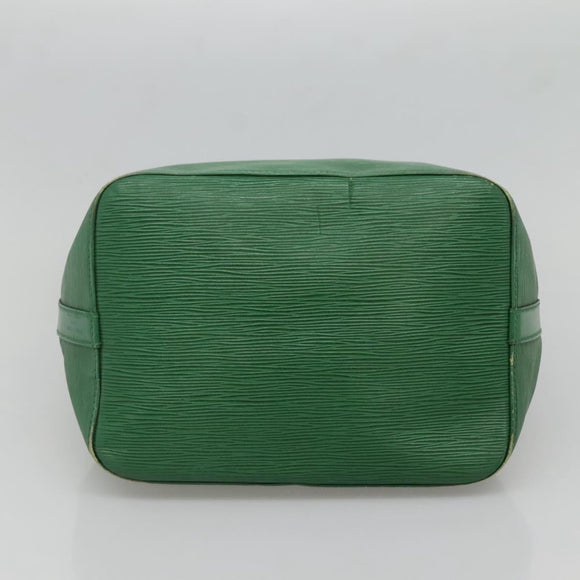 LOUIS VUITTON Epi Petit Noe Shoulder Bag Green M44104 LV Auth 128394