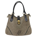 LOUIS VUITTON Monogram Idylle Elegy 2way Shoulder Bag Navy M56697 LV Auth 128396-2
