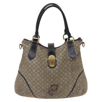 LOUIS VUITTON Monogram Idylle Elegy 2way Shoulder Bag Navy M56697 LV Auth 128396 - 0