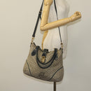 LOUIS VUITTON Monogram Idylle Elegy 2way Shoulder Bag Navy M56697 LV Auth 128396-22