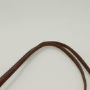 FENDI Zucca Canvas Mamma Tote Bag Black Brown Auth 128398-8