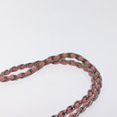 PRADA Chain Tote Bag Nylon Pink Silver Auth 128405-8