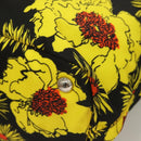 PRADA Hand Bag Nylon 2way Yellow Silver Auth 128406-16