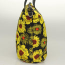 PRADA Hand Bag Nylon 2way Yellow Silver Auth 128406-4