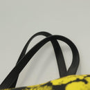 PRADA Hand Bag Nylon 2way Yellow Silver Auth 128406-8