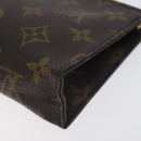 LOUIS VUITTON Monogram Poche Toilette 15 Pouch M47546 LV Auth 128417-15