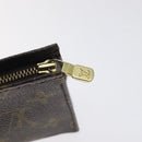 LOUIS VUITTON Monogram Poche Toilette 15 Pouch M47546 LV Auth 128417-9