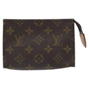 LOUIS VUITTON Monogram Poche Toilette 15 Pouch M47546 LV Auth 128417-13