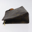 LOUIS VUITTON Monogram Poche Toilette 15 Pouch M47546 LV Auth 128417-4