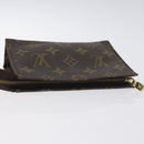 LOUIS VUITTON Monogram Poche Toilette 15 Pouch M47546 LV Auth 128417-5