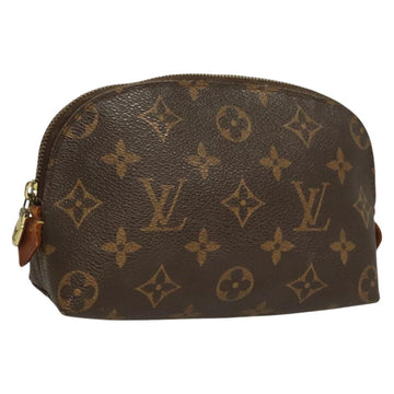 LOUIS VUITTON Monogram Pochette Cosmetic PM Cosmetic Pouch M47515 LV Auth 128419