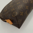 LOUIS VUITTON Monogram Pochette Cosmetic PM Cosmetic Pouch M47515 LV Auth 128420-15