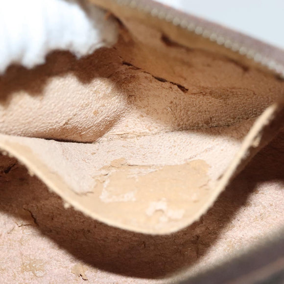 LOUIS VUITTON Monogram Pochette Cosmetic PM Cosmetic Pouch M47515 LV Auth 128420