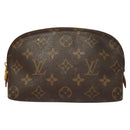 LOUIS VUITTON Monogram Pochette Cosmetic PM Cosmetic Pouch M47515 LV Auth 128420-13