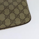 GUCCI GG Supreme Web Sherry Line Shoulder Bag PVC Beige 904 02 047 Auth 128433-17