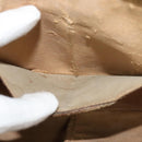 GUCCI GG Supreme Web Sherry Line Shoulder Bag PVC Beige 904 02 047 Auth 128433-11