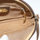 GUCCI GG Supreme Shoulder Bag PVC Beige Gold Auth 128434-19