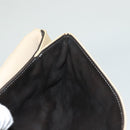 BALLY Chain Shoulder Bag Leather Beige Gold Auth 128441-19